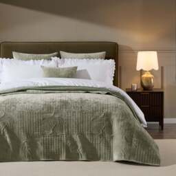 DUSK Oslo Ottoman Storage Bed - Olive - King Size - thumbnail 2
