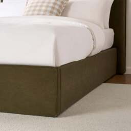 DUSK Oslo Ottoman Storage Bed - Olive - King Size - thumbnail 6