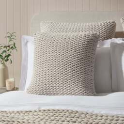 DUSK Montreal Cushion Cover - Natural - 50cm x 50cm - thumbnail 1