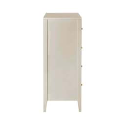 DUSK Poppy 5 Drawer Chest - Cream - thumbnail 4