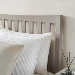 DUSK Dartmouth Bed Frame - Taupe - Single - thumbnail 2