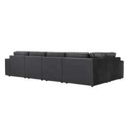 DUSK Brooklyn Large Right Hand L-Shape Sofa - Ink - thumbnail 4