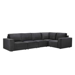 DUSK Brooklyn Large Right Hand L-Shape Sofa - Ink - thumbnail 2