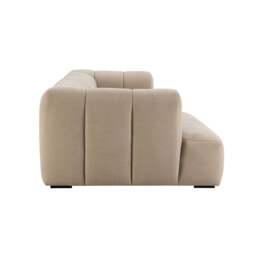 DUSK Manhattan Left Hand Chaise Sofa - Chenille Oatmeal - thumbnail 6