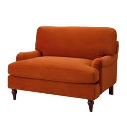 DUSK Hampshire Loveseat - Bright Orange - thumbnail 4