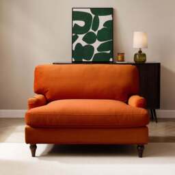 DUSK Hampshire Loveseat - Bright Orange - thumbnail 2