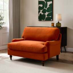 DUSK Hampshire Loveseat - Bright Orange