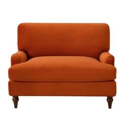 DUSK Hampshire Loveseat - Bright Orange - thumbnail 3
