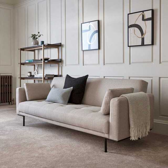 DUSK Hudson Click Clack Sofa Bed - Stone Grey - image 1