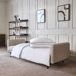 DUSK Hudson Click Clack Sofa Bed - Stone Grey - thumbnail 4