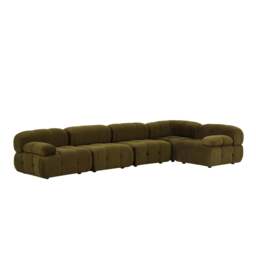DUSK Bondi Large Right Hand L Shape Sofa - Rich Green - thumbnail 3