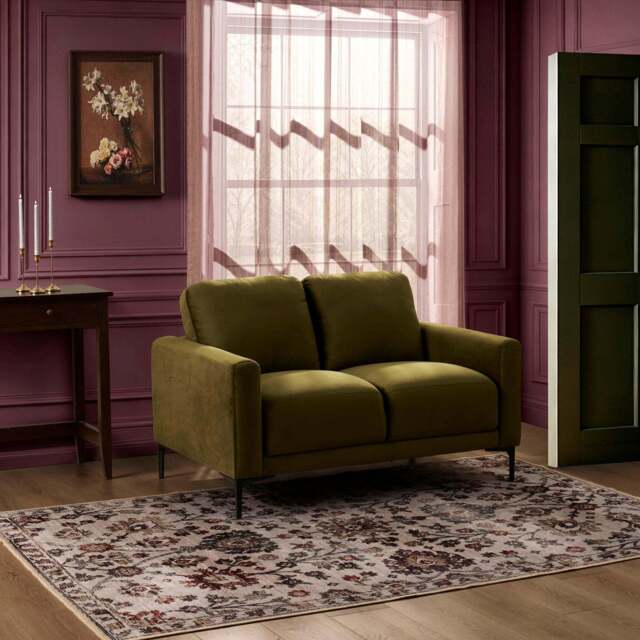 DUSK Malibu Small 2 Seater Sofa - Rich Green - image 1