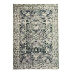 DUSK Zahra Persian Style Machine Washable Rug - Sage - 120 x 170cm - thumbnail 6