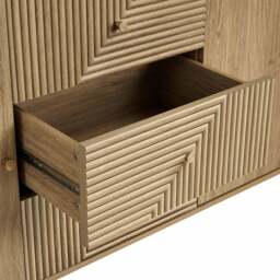 DUSK Dora Large Sideboard with Drawers - Light Wood - thumbnail 6