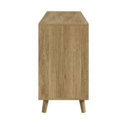 DUSK Dora Large Sideboard with Drawers - Light Wood - thumbnail 5