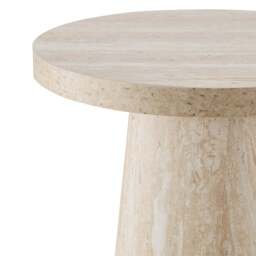 DUSK Talia Side Table - Stone Marble Effect - thumbnail 9