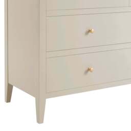 DUSK Poppy 4 Drawer Chest - Cream - thumbnail 5