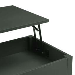 DUSK Poppy Coffee Table Desk - Forest Green - thumbnail 6