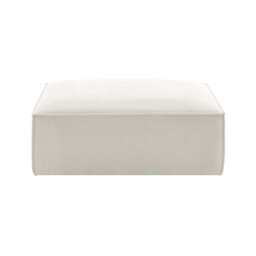 DUSK Brooklyn Pouffe - Ivory - thumbnail 4