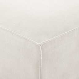 DUSK Brooklyn Pouffe - Ivory - thumbnail 5