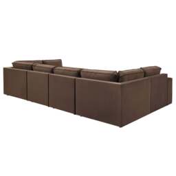 DUSK Brooklyn U-Shape Sofa - Cappuccino - thumbnail 5