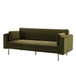 DUSK Hudson Click Clack Sofa Bed - Muted Moss - thumbnail 4