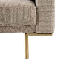 DUSK Hudson Click Clack Sofa Bed - Textured Mushroom - thumbnail 8