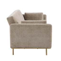 DUSK Hudson Click Clack Sofa Bed - Textured Mushroom - thumbnail 7