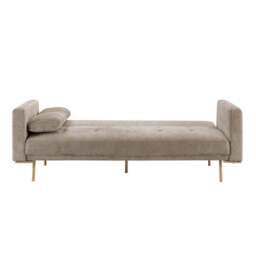 DUSK Hudson Click Clack Sofa Bed - Textured Mushroom - thumbnail 5