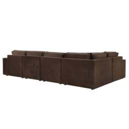 DUSK Brooklyn Large Left Hand L-Shape Sofa - Cappuccino - thumbnail 4
