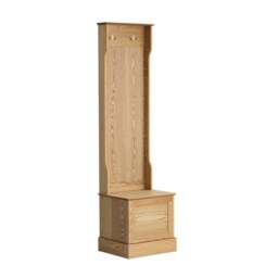 DUSK Ruby Space Saving Entry Way Cabinet - Light Wood - thumbnail 4
