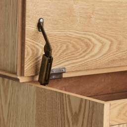 DUSK Ruby Space Saving Entry Way Cabinet - Light Wood - thumbnail 7