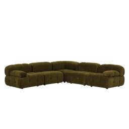 DUSK Bondi Large Left Hand Corner Sofa - Rich Green - thumbnail 3
