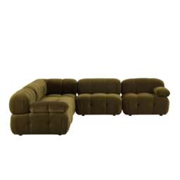 DUSK Bondi Large Left Hand Corner Sofa - Rich Green - thumbnail 5