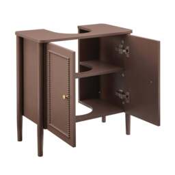 DUSK Posy Under Sink Bathroom Cabinet - Mocha - thumbnail 4