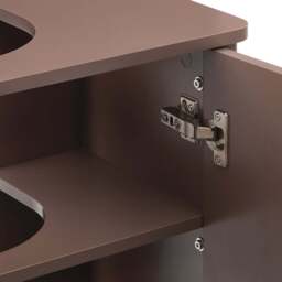 DUSK Posy Under Sink Bathroom Cabinet - Mocha - thumbnail 9