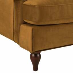 DUSK Hampshire 3 Seater Sofa - Muted Gold - thumbnail 8