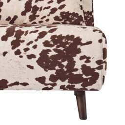 DUSK Seattle Double Click Clack Sofa Bed - Brown Cow Print - thumbnail 6