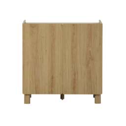 DUSK Avalon 2 Door Sideboard - Light Oak Effect - thumbnail 3