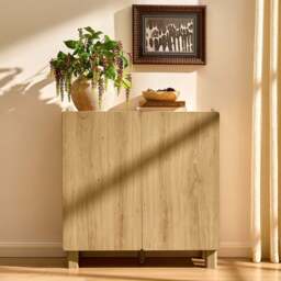 DUSK Avalon 2 Door Sideboard - Light Oak Effect
