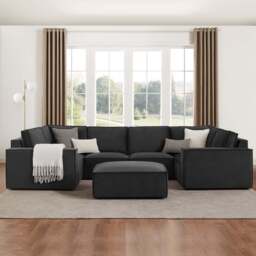 DUSK Brooklyn U-Shape Sofa - Ink - thumbnail 5