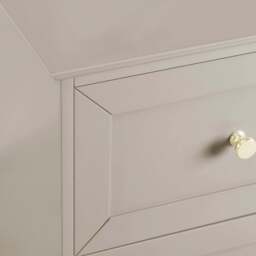 DUSK Ruby 2 Drawer Bedside Table - Taupe - thumbnail 8