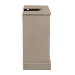 DUSK Ruby Under Sink Bathroom Cabinet - Taupe - thumbnail 9
