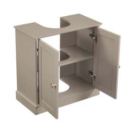 DUSK Ruby Under Sink Bathroom Cabinet - Taupe - thumbnail 7