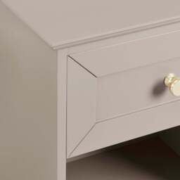 DUSK Ruby 1 Drawer Nightstand - Taupe - thumbnail 7
