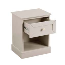 DUSK Ruby 1 Drawer Nightstand - Taupe - thumbnail 5