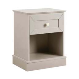 DUSK Ruby 1 Drawer Nightstand - Taupe - thumbnail 4