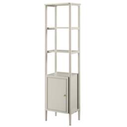 DUSK Posy Tall Bathroom Storage Cabinet - Light Taupe - thumbnail 5