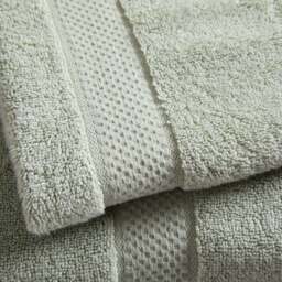 DUSK Rhodes Cotton Towel Collection - Olive - 4 Pack Face Cloths - thumbnail 2