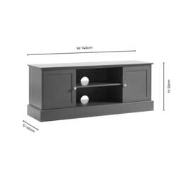 "DUSK Ruby TV Unit for TVs up to 60""- Olive" - thumbnail 5